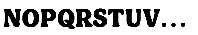 Balgio Regular Font UPPERCASE