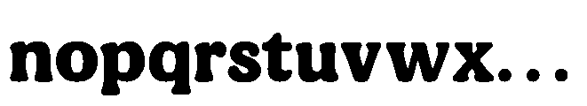 Balgio Regular Font LOWERCASE