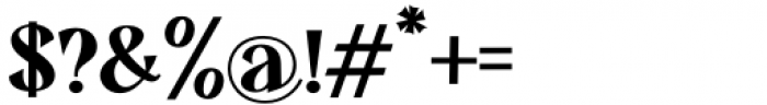 Balgon Serif Bold Font OTHER CHARS