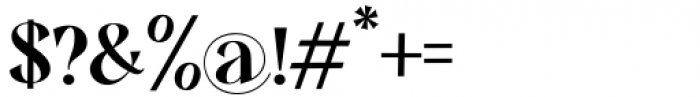 Balgon Serif Regular Font OTHER CHARS