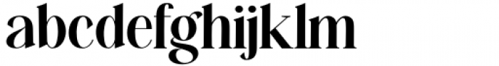 Balgon Serif Regular Font LOWERCASE