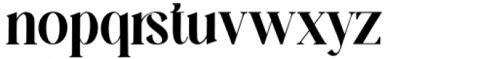Balgon Serif Regular Font LOWERCASE