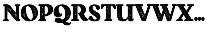 Balige Vintage Regular Font UPPERCASE