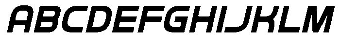 Balikan Extra Bold Italic Font UPPERCASE