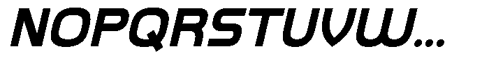 Balikan Extra Bold Italic Font UPPERCASE