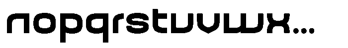 Balikan Extra Bold Font LOWERCASE
