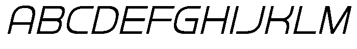 Balikan Extra Light Italic Font UPPERCASE