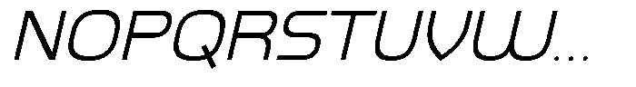 Balikan Extra Light Italic Font UPPERCASE