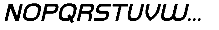 Balikan Semi Bold Italic Font UPPERCASE