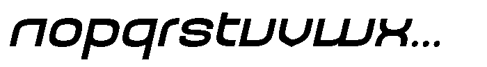 Balikan Semi Bold Italic Font LOWERCASE