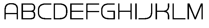 Balikan Thin Font UPPERCASE