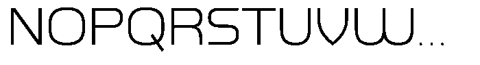 Balikan Thin Font UPPERCASE