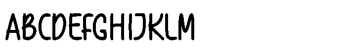 Balita Font UPPERCASE