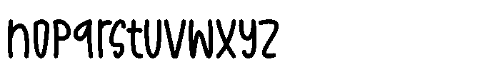 Balita Font LOWERCASE