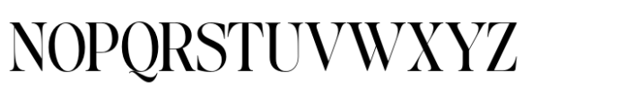 Baliths Serif Condensed Font UPPERCASE