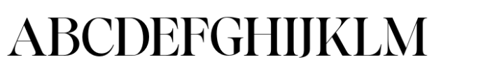 Baliths Serif Expended Font UPPERCASE