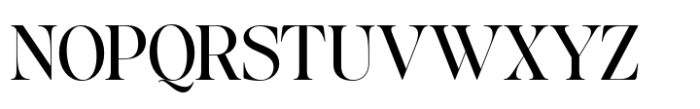 Baliths Serif Regular Font UPPERCASE