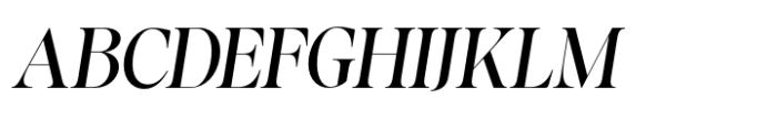 Baliths Serif Slant Font UPPERCASE