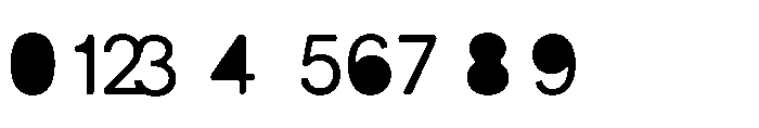 Balium Bad Kern Fill Roman BKF Font OTHER CHARS