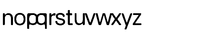Balium Bad Kern Roman Bad Kerning Font LOWERCASE