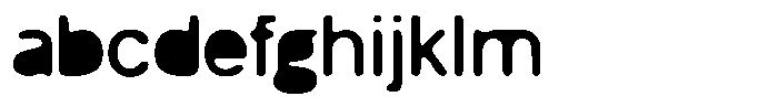 Balium Blur Regular Filled FONT