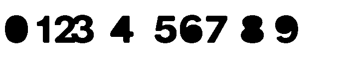 Balium Bold BKF Font OTHER CHARS