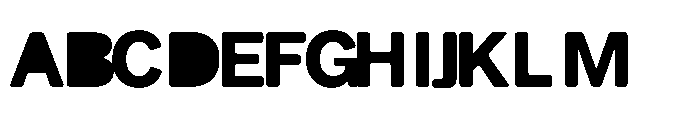 Balium Bold BKF Font UPPERCASE