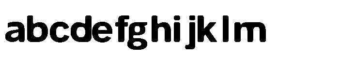 Balium Bold Bad Kerning FONT