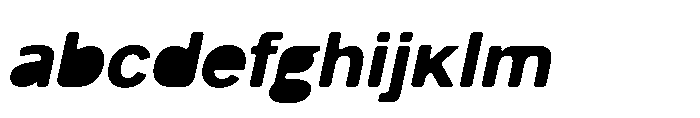 Balium Bold Oblique Fill FONT