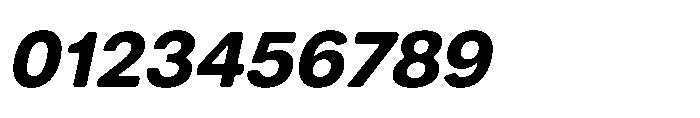 Balium Bold Oblique Font OTHER CHARS