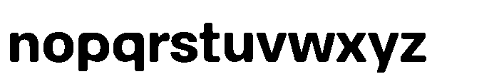 Balium Bold Font LOWERCASE
