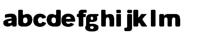 Balium Extra Bold Bad Kerning FONT