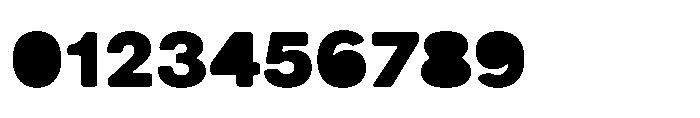 Balium Extra Bold Fill Font OTHER CHARS