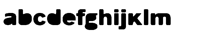 Balium Extra Bold Fill FONT