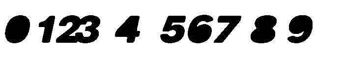 Balium Extra Bold Oblique BKF Font OTHER CHARS