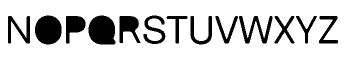 Balium Filled Roman Fill Font UPPERCASE