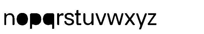 Balium Filled Roman Fill Font LOWERCASE