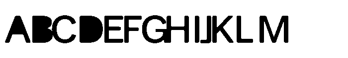 Balium Medium BKF Font UPPERCASE