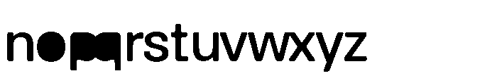 Balium Medium BKF Font LOWERCASE