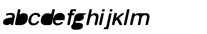 Balium Medium Oblique BKF FONT
