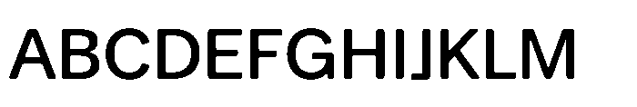 Balium Medium Font UPPERCASE