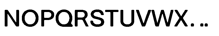Balium Medium Font UPPERCASE