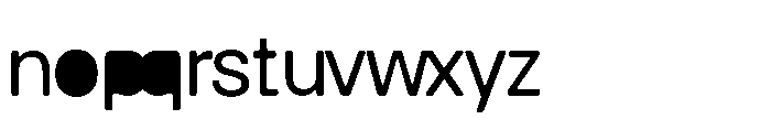 Balium Roman BKF Font LOWERCASE