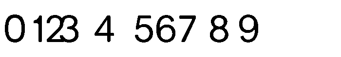 Balium Roman Bad Kerning Font OTHER CHARS