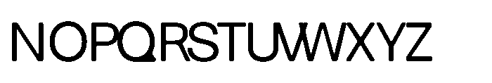 Balium Roman Bad Kerning Font UPPERCASE