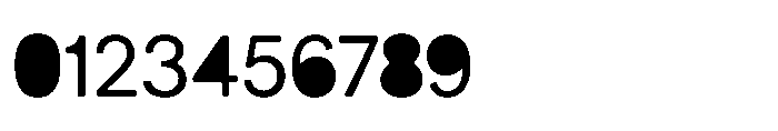 Balium Roman Fill Font OTHER CHARS