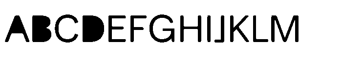 Balium Roman Fill Font UPPERCASE