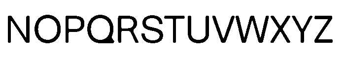 Balium Roman Font UPPERCASE