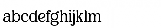 Balivia Demi Bold Font LOWERCASE