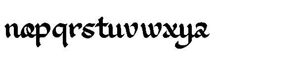 Balkara Font LOWERCASE